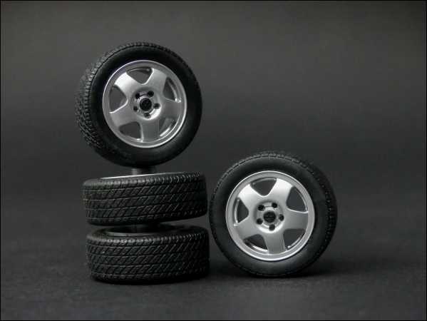 1:18 VW Golf 3 MK3 VR6 Wheel Set